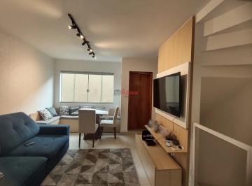 Casa · 89m² · 2 Quartos · 2 Vagas · Sobrado de Condomínio 2 Suítes, Jd. N.S do Carmo