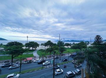 Apartamento · 166m² · 3 Quartos · 1 Vaga · Apartamento de Frente para o Mar com 166m² – Boqueirão, Santos/SP