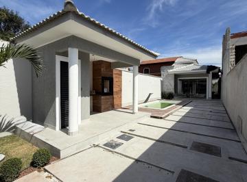 Casa · 100m² · 3 Quartos · 3 Vagas · Imóveis com 3 quartos | 1 suíte com Piscina e área gourmet à 2 quadras da Praia