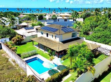 Casa · 280m² · 4 Quartos · 2 Vagas · Casa de Alto Padrão no Aldeias do Jacuípe – 4 Suítes e Acesso à Praia