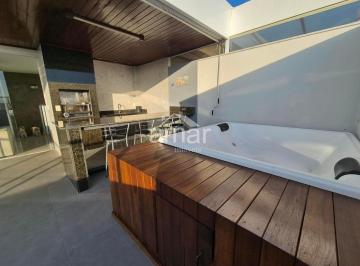 Apartamento · 113m² · 3 Quartos · 3 Vagas · Cobertura mobiliada à venda com 3 quartos, suíte, área gourmet e hidromassagem no Ouro Preto – Belo