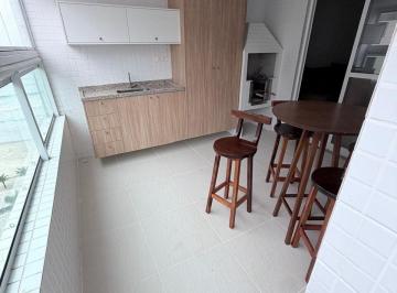 Apartamento · 117m² · 3 Quartos · 2 Vagas · Apartamento Frente Mar no Centro do Caiçara, 3 suítes, 2 vagas e 117 m² - Praia Grande/SP