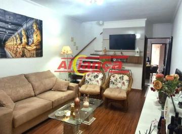Casa · 109m² · 2 Quartos · 1 Vaga · Sobrado à venda na Vila Rosália, Guarulhos, com quintal e terraço