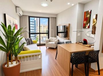 Apartamento · 33m² · 1 Quarto · 1 Vaga · Saint Lawrence Flat 33m² Mobiliado com Suíte e Varanda na Vila Mariana a Poucos Passos do Metrô