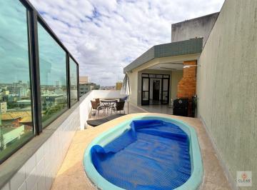 Piscina privativa no terraço da cobertura no Castelo BH · Cobertura à Venda no Bairro Castelo BH | 147m² | 2 Quartos | 2 Vagas | Piscina Privativa