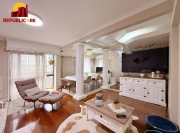 Apartamento · 108m² · 3 Quartos · 1 Vaga · Apartamento com 3 dormitórios, suíte, lareira e depósito próximo ao Iguatemi