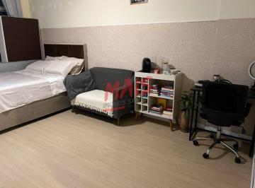 5f37f1ab409df1565463fb8cde52c921ff8fcd12 · Sala Living à venda, 46 m²- Itararé - São Vicente/SP