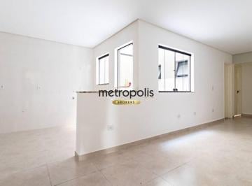 Sala de estar · Cobertura com 2 dormitórios à venda, 97 m² por R$ 510.000,00 - Jardim Santo Alberto - Santo André/SP