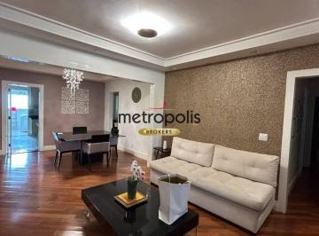 Sala de Estar · Apartamento com 5 dormitórios para alugar, 203 m² por R$ 10.184,00/mês - Jardim do Mar - São Bernard