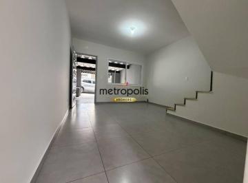 Sala  · Sobrado com 2 dormitórios para alugar, 105 m² por R$ 3.590,39/mês - Olímpico - São Caetano do Sul/SP