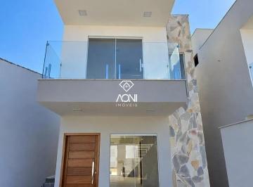 Casa · 150m² · 3 Quartos · 2 Vagas · Casa Duplex 3 Quartos com 2 Suites - Residencial Centro da Serra - Serra