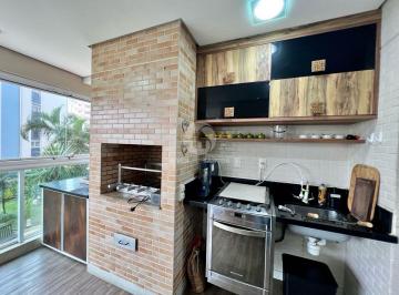 Apartamento · 191m² · 4 Quartos · 2 Vagas · Apartamento Alto Padrão, 3 Suítes, Closet, Escritório e Varanda Gourmet no Embaré – Santos/SP