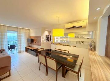 Apartamento · 92m² · 3 Quartos · 1 Vaga · Barra Peninsula Way 3 quartos mobiliado andar alto e vista livre