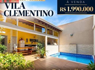 0a516e2d8aabac723d5a04d15dd2987bdc1e781d · Casa Rua Luís Mazzarolo, 181 - Vila Clementino, 3 suítes, 241m², 3 vagas