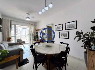 Apartamento · 74m² · 2 Quartos · 1 Vaga · Apartamento com 2 suítes e varanda gourmet no Gonzaga, Santos