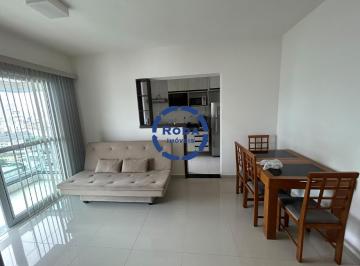 Apartamento · 51m² · 1 Quarto · 1 Vaga · Apartamento mobiliado locação 1 quarto 1 vaga lazer Embaré Santos/SP