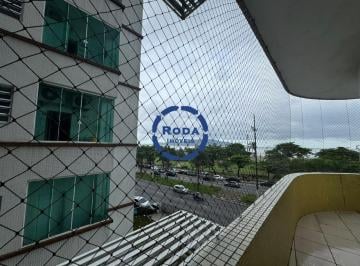 Apartamento · 120m² · 3 Quartos · 1 Vaga · Apartamento para Alugar com Vista para o Mar — José Menino, Santos