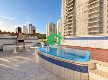 Terraço · Cobertura com 2 quartos, 2 vagas e lazer à venda em Jardim Astúrias, Guarujá