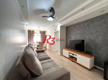 4865b66956e5c2a6e0b0fc0fcfa4b6527680b823 · Apartamento com 2 dormitórios à venda, 74 m² por R$ 565.000,00 - Embaré - Santos/SP