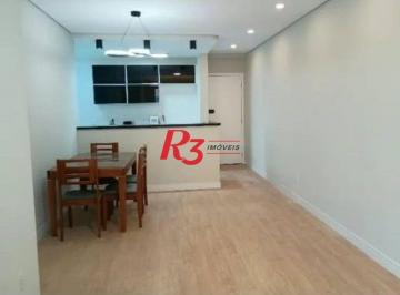4979d0bfddb98241e7b9facf1529ab1a8d221557 · Apartamento com 3 dormitórios para alugar, 77 m² por R$ 5.600,00/mês - Ponta da Praia - Santos/SP