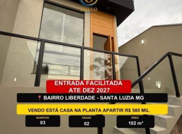 Imagem 1 · Casa para venda em Liberdade, Santa Luzia