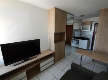 Apartamento · 36m² · 1 Vaga · Arvoredo aluga linda kit mobiliada de 2 quartos, com geladeira grande, ar-cond, VG coberta - Parkstu