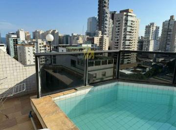 Apartamento · 112m² · 1 Quarto · 1 Vaga · Cobertura Duplex à Venda com Vista Mar - Vila Belmiro