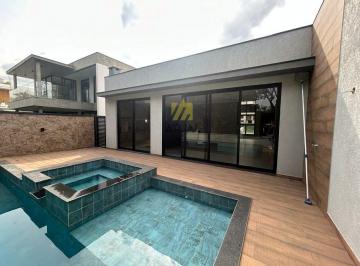 Casa · 286m² · 4 Quartos · 2 Vagas · Casa de Alto Padrão com 4 Suítes e Piscina no Alphaville Esplanada 2 - Votorantim - SP