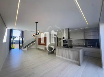 Casa · 200m² · 3 Quartos · 4 Vagas · Casa de Luxo em Condominio - 3 quartos, 3 suites, 3 salas, 4 vagas - Vila Monte Alegre, Paulinia-SP