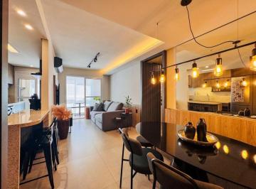 Apartamento de 3 quartos, Paulínia · Apartamento à venda com 1 suíte, churrasqueira na varanda e 80m² de construção em condomínio fechado
