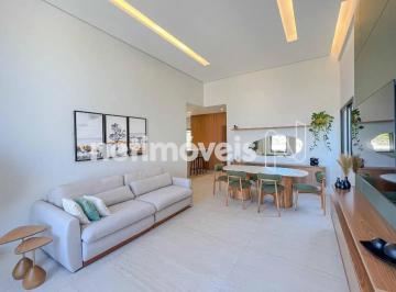 Sala · Casa nova de 3 quartos à venda no Joá – Lagoa Santa | Porteira Fechada, Energia