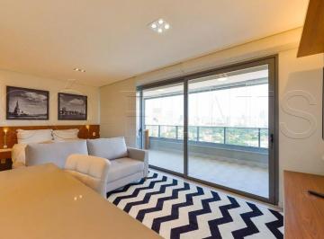 Apartamento · 46m² · 1 Quarto · 1 Vaga · Lindo e moderno residencial em Pinheiros, prox a Marginal Pinheiros, Av. Rebouças e Av. Faria Lima.