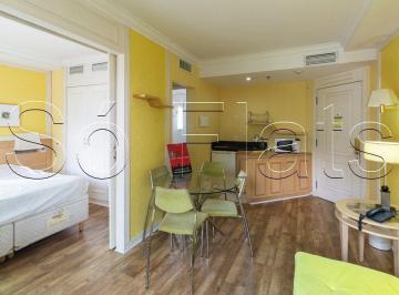 Apartamento · 30m² · 1 Quarto · 1 Vaga · Flat The Universe com 30m², 1 dormitório e 1 vaga de garagem disponível para locação nos Jardins.