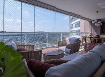 Apartamento de 3 quartos,  · Apartamento 3 suítes, 196 m², elevador privativo e 3 vagas — Alphaville