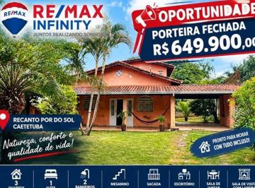 Casa · 237m² · 5 Quartos · 6 Vagas · Casa Mobiliado para venda no Caetetuba - ATIBAIA/SP