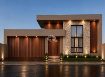 Casa · 193m² · 3 Quartos · 2 Vagas · Casa em construção com 3 dormitórios em condomínio fechado em Camobi