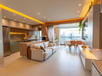 Apartamento · 95m² · 2 Quartos · 2 Vagas · Apartamento Mobiliado com vista livre 95m2 2 suítes - Level Alphaville