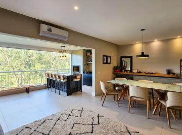 Apartamento · 158m² · 3 Quartos · 3 Vagas · Ghaia - Apartamento de 158m², com 3 suítes e 3 vagas em Alphaville
