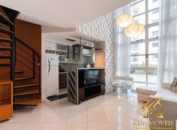 Apartamento · 75m² · 1 Quarto · 1 Vaga · Condomínio Loft - Loft Duplex Mobiliado para Locação em Alphaville | 75 m² | 1 Suíte | 1 Vaga