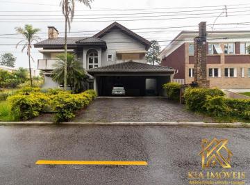 Casa · 415m² · 4 Quartos · 6 Vagas · Residencial Morada dos Lagos - Casa à Venda no Morada dos Lagos | 415 m² | 4 Suítes | Frente para o