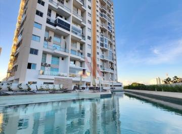 Apartamento · 136m² · 2 Quartos · 2 Vagas · Cobertura para alugar 2 quartos no Res. Veredas do Lago com Jacuzzi, Churrasqueira a carvão