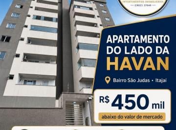 Apartamento · 50m² · 2 Quartos · 1 Vaga · Apartamento 2 quartos são judas itajai
