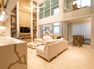 Apartamento · 186m² · 3 Quartos · 3 Vagas · Apartamento Duplex Mobiliado com Pé-Direito Duplo, 3 Suítes e 3 Vagas para Alugar, 186 m² - Ecoville