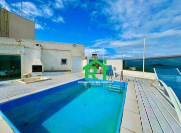 092bf0dac1402ca3a985ed5b87b35ad9f4745206 · Cobertura Penthouse, Vista Mar, Lazer Privativo e 2 Vagas, à venda em Jardim Astúrias, Guarujá.