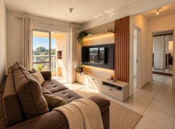Apartamento · 57m² · 2 Quartos · 1 Vaga · Apartamento 2 Dormitórios com Varanda, Churrasqueira e Sol da Manhã