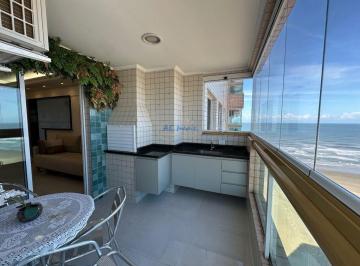Apartamento · 89m² · 2 Quartos · 1 Vaga · Locação: Apartamento 2 dorms em Prédio Frente Mar na Aviação