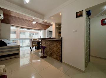 Apartamento · 65m² · 2 Quartos · 2 Vagas · Flat em Morro do Maluf, Guarujá/SP de 65m² 2 quartos à venda por R$ 395.000,00