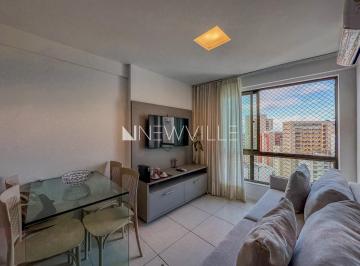 Apartamento · 56m² · 2 Quartos · 1 Vaga · Apartamento mobiliado para locação no Edifício Plaza Royale, na Rua Antônio Falcão, em Boa Viagem –