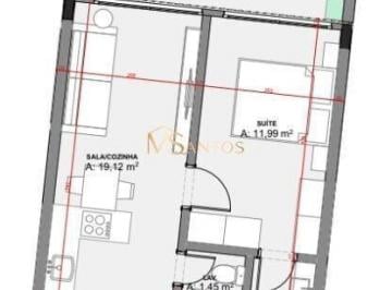 Apartamento · 43m² · 1 Quarto · 1 Vaga · Apartamento à venda no bairro Jurerê Internacional - Florianópolis/SC