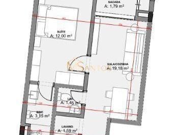 Apartamento · 47m² · 1 Quarto · 1 Vaga · Apartamento à venda no bairro Jurerê Internacional - Florianópolis/SC